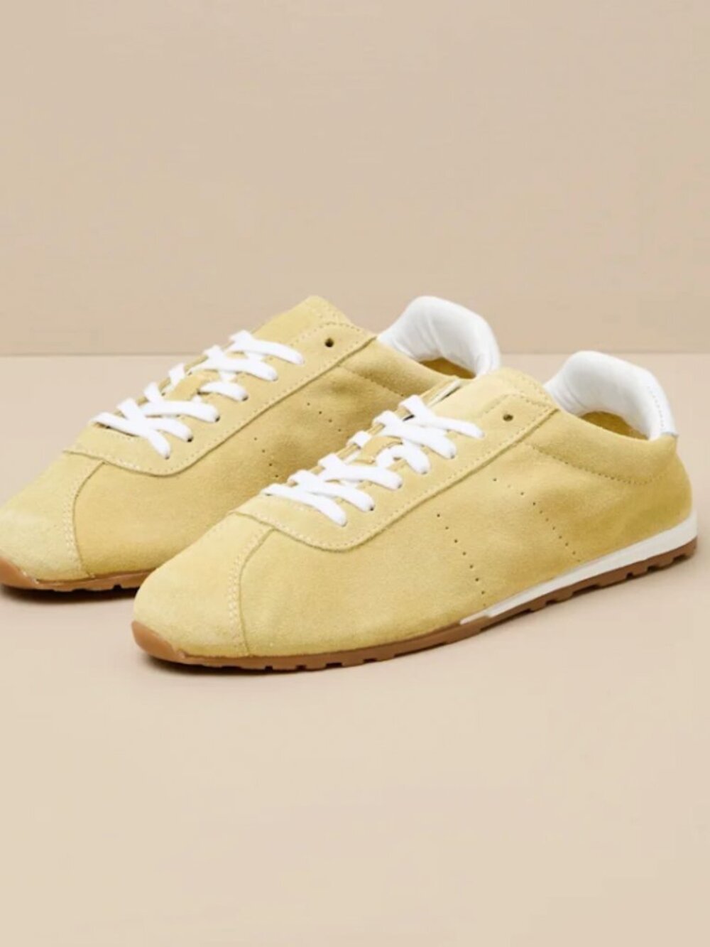 Dolce Vita | Suede Sneakers in Yellow